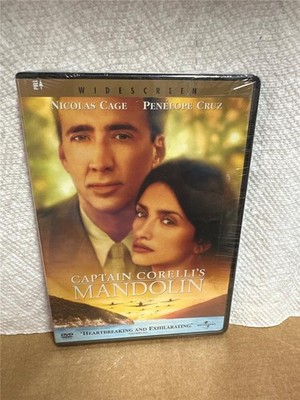 Captain Corelli's Mandolin (DVD, 2001) Nicolas Cage, Penelope Cruz  NEW