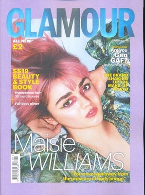 Glamour UK Spring/Summer 2019   Maisie Williams & Sophie Turner, Charli Howard,