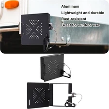 4" Square Bumper Plug End Cap Square Bumper Caps Cover RV Camper Trailer 2Pack