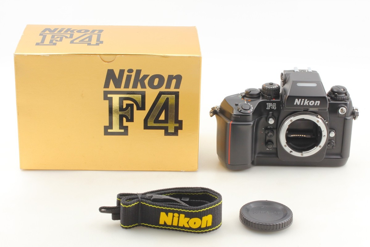 Near MINT +++ in Box ] Nikon F4 Body 35mm SLR Film Camera MF