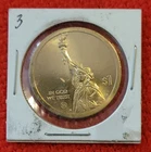 2021 P US $1 Virginia Statue of Liberty Gold Coin Uncertified Ungraded