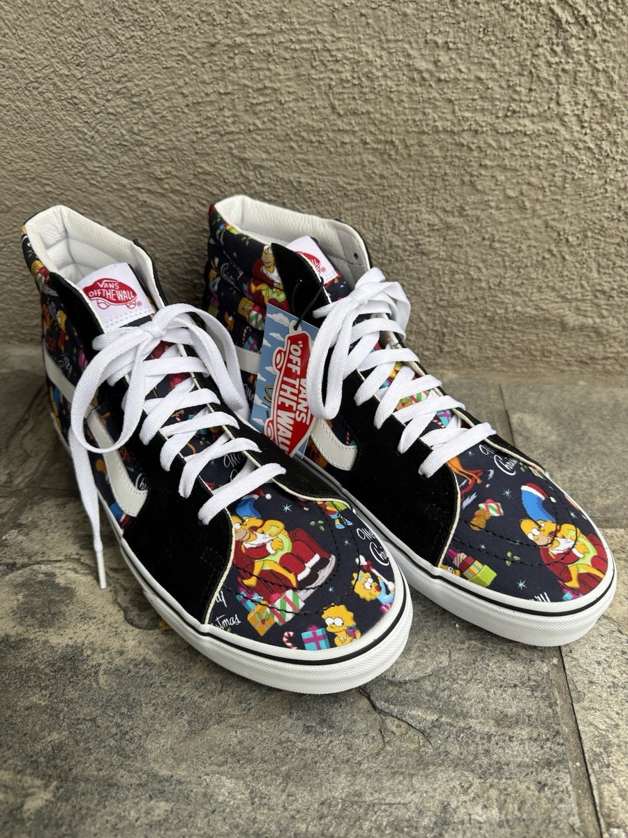 Vans x The Simpsons Sk8-hi Men\'s Skate Shoes Size 7 Multicolor s-l400.jpg main image 3