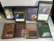 Lot Of 16 Different Subject The Great Courses DVDs , 2 NEW/Sealed