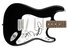 Los Lobos Signed Autographed Guitar ACOA PSA