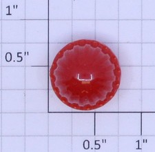 Lionel RW-27 Translucent Red Jewel Lens Cap - Fits RW, VW, ZW 2