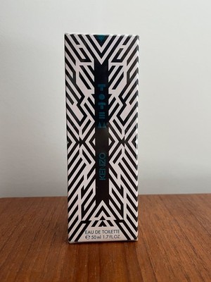 VINTAGE KENZO TOTEM BLUE EAU DE TOILETTE 50ML DISCONTINUED RARE NEW & SEALED