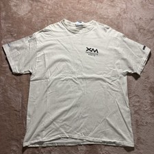 *RARE* Vintage Hanes Beefy-T White XM Satellite Radio Promotional XL T-Shirt 