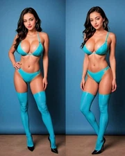 Glossy 8x10 Professional Photograph Art Print Model Fine Art Collectible P11206