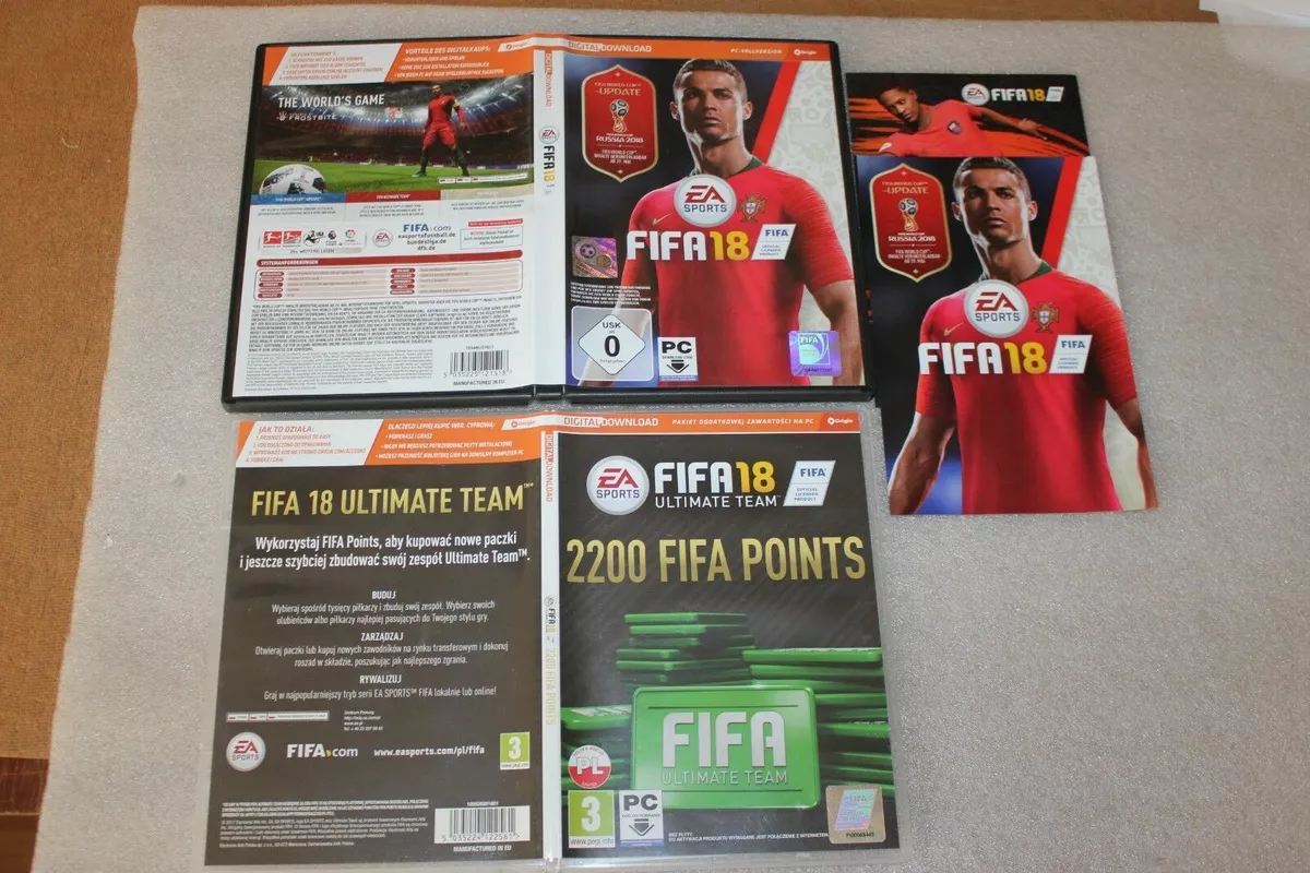 Fifa 18 Ronaldo Edition PC BOX