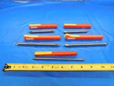 LOT OF 5 DORMER HSS CENTER DOUBLE ENDED TWIST DRILL BITS SIZES #2 & #4 USA