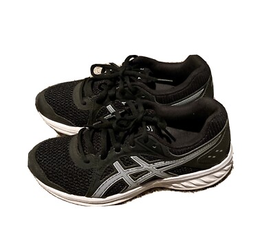 Kids Asic Gel Jolt 2 GS Running Shoes, Black, Size 4 Free Shipping