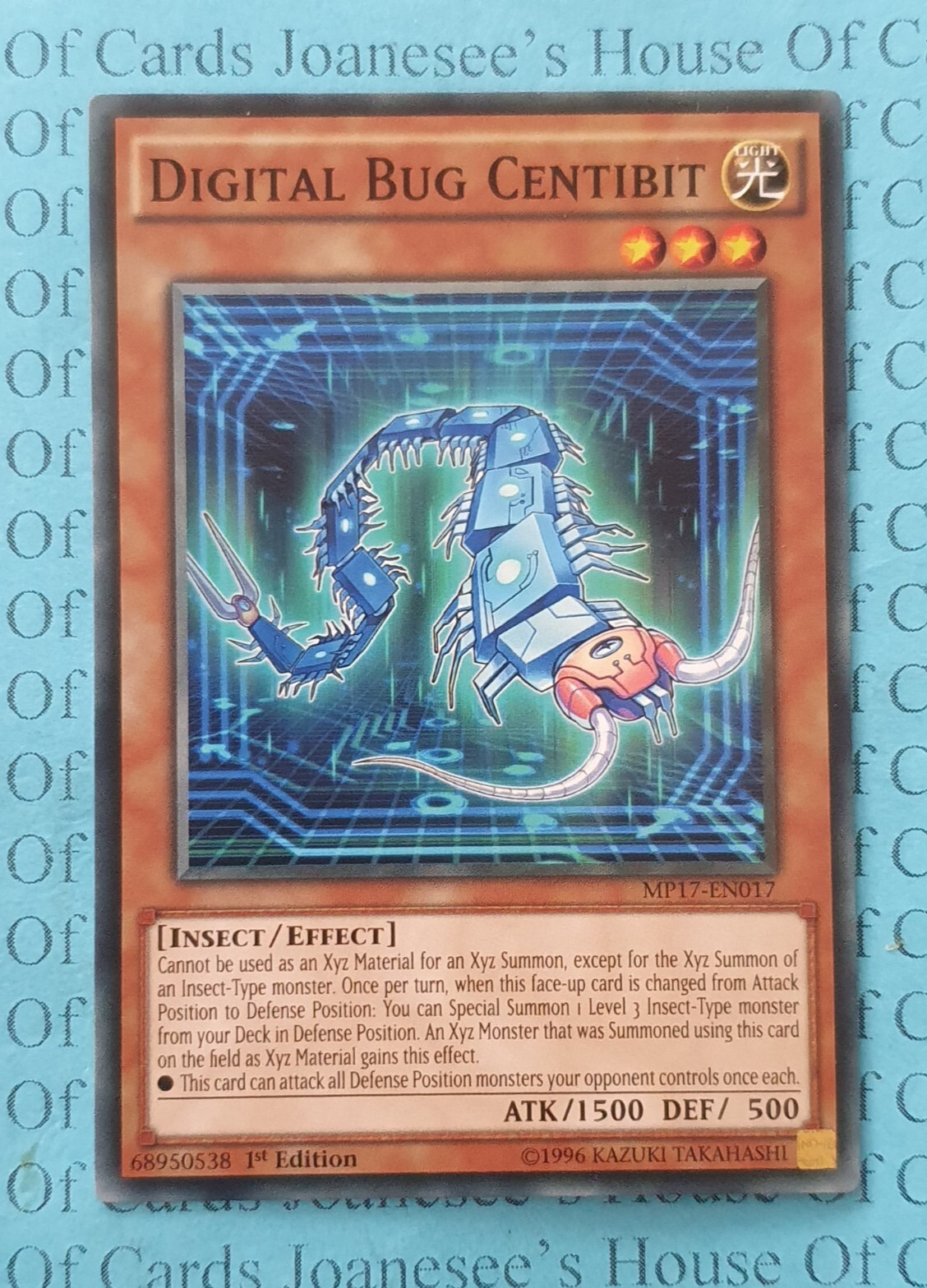 MP17-EN017 Digital Bug Centibit Yu-Gi-Oh Card 1st Edition New