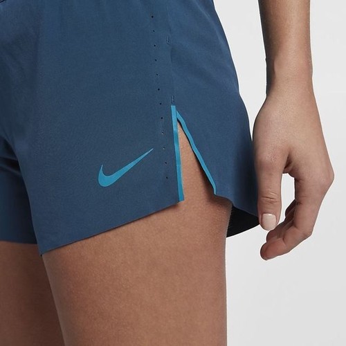 $80 NEW Women's Nike AeroSwift Fly Vent Running 4" Shorts 898270 Training M,L - Picture 5 of 7