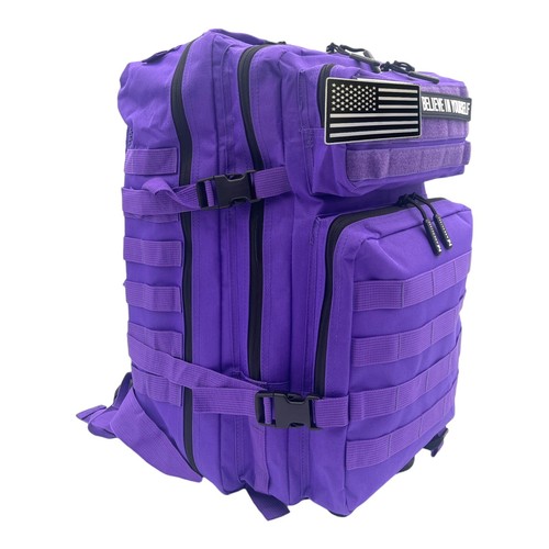 Tactical backpack Macky-45L backpack for gym and CrossFit with cup holder - Picture 39 of 43