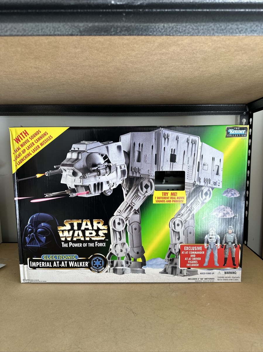 Vintage 1997 Kenner Star Wars The Power of the Force Imperial AT