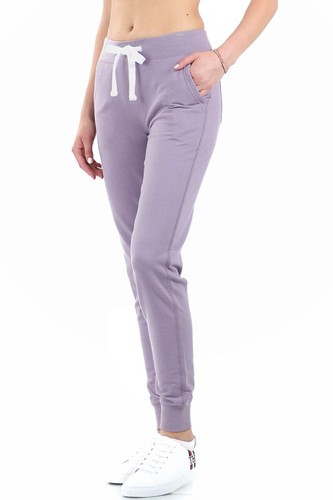 Reflex Women's French Terry Jogger Sweatpants Workout Gym Lounge Cotton Knit - Picture 24 of 31