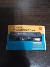 Kodak Ektralite 10 Film Camera Instruction Manual Book English - USED