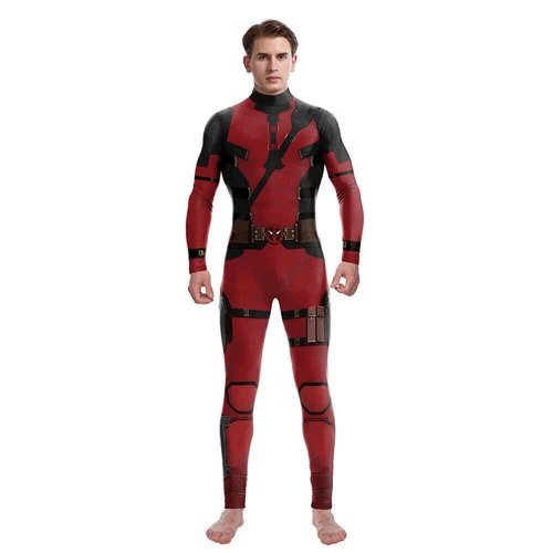 Niño Adulto Wolverine Mono Deadpool Body Disfraz Trajes Vestido Nuevo - Imagen 6 de 32
