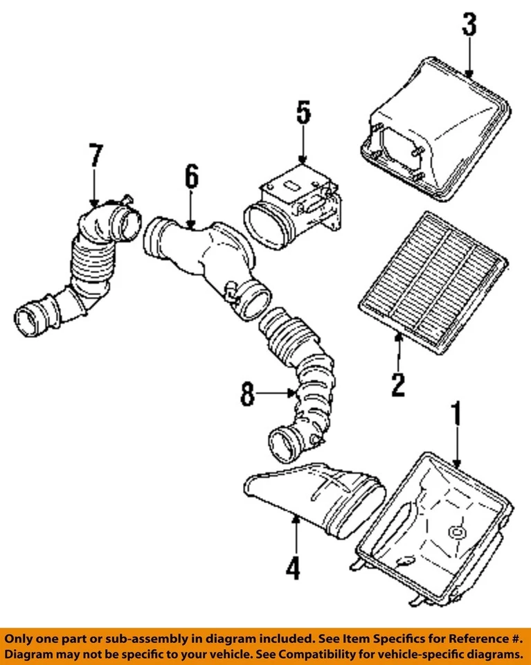 1991 1992 1993 Dodge Stealth OEM Air Flow Meter 3.0 Turbo e5t05072 - Image 3 of 4