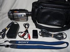Sony CCD-TRV43 HI8 8mm Video8 camera Camcorder VCR Player Video Transfer