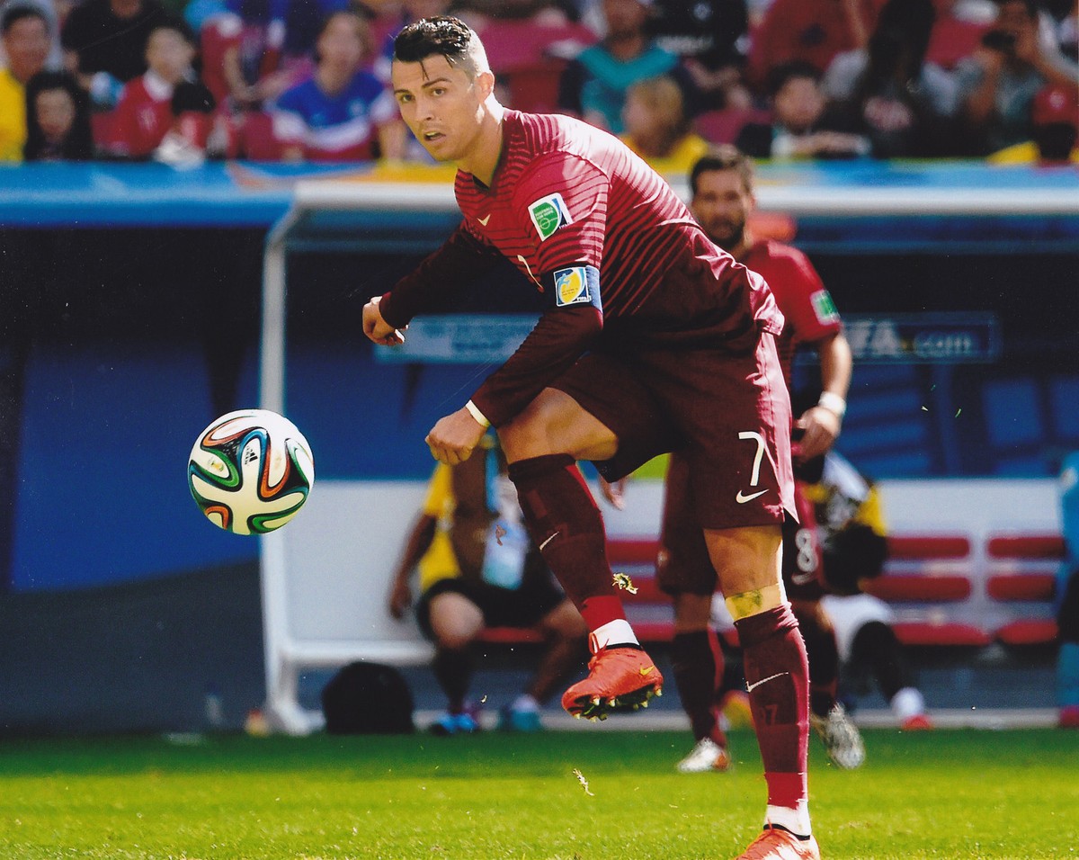 CRISTIANO RONALDO PORTUGAL WORLD CUP ACTION 8x10 | eBay