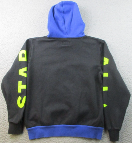 Converse Hoodie Boys Extra Large Hooded Sweatshirt Neon ALL STAR Spellout Jumper - Picture 7 of 8