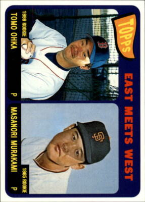 2002 Topps East Meets West #EWTO T.Ohka M.Murakami - NM-MT