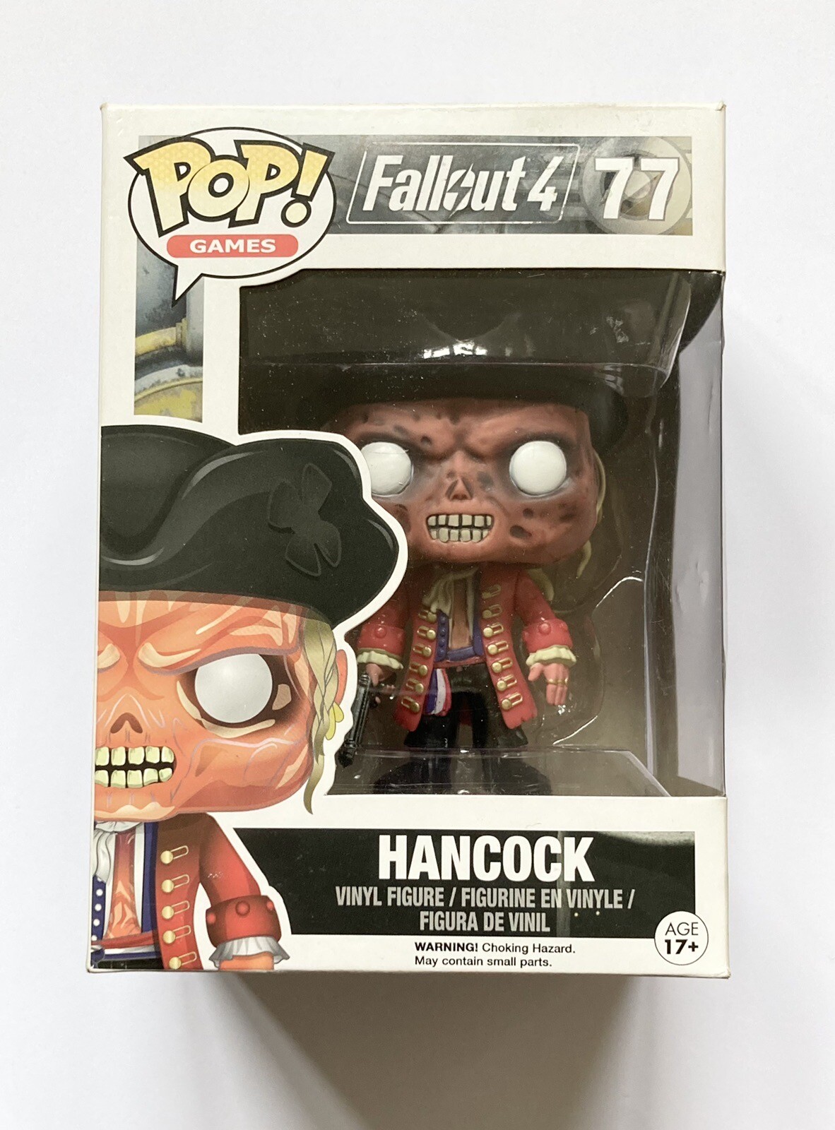 Figurine Funko Pop! Games Fallout 4 Bethesda - N°77 Hancock - Boîte + Figurine