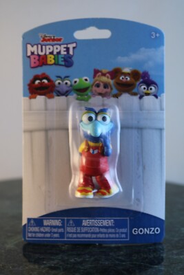 Disney Juniors Muppet Babies GONZO Mini Collectible Figure NEW SEALED