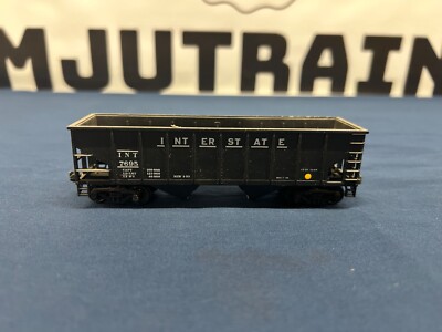Con-Cor HO Interstate #7695 2-Bay Ribbed Hopper Car NO BOX