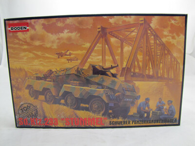 706 Roden Sd.Kfz.233 Stummel Schwerer Panzerkanonenwagen - Bausatz - 1:72