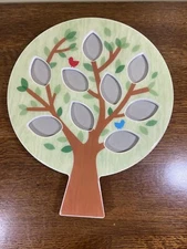 Hallmark Shutterfly FAMILY Tree Nature Picture Photo Frame Ceramic 13" New