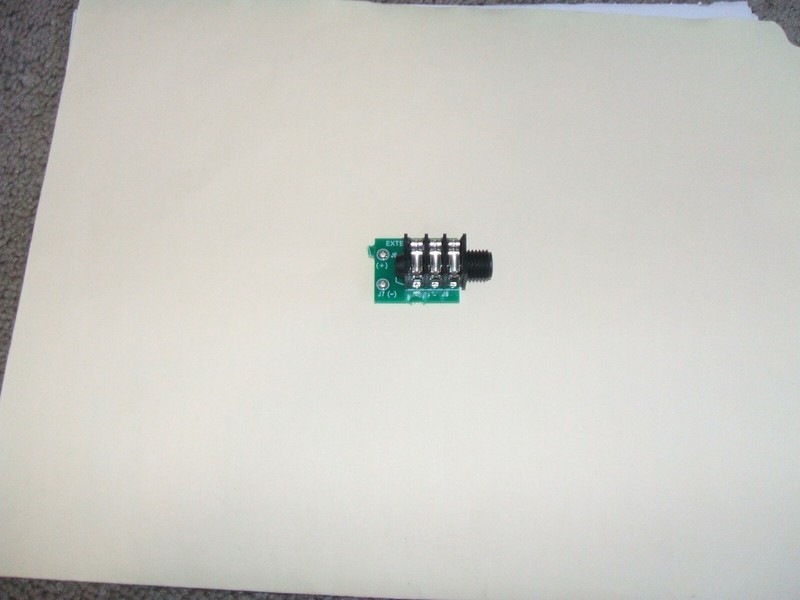 1/4" Speaker Jack PCB Assy, Ampeg, Female