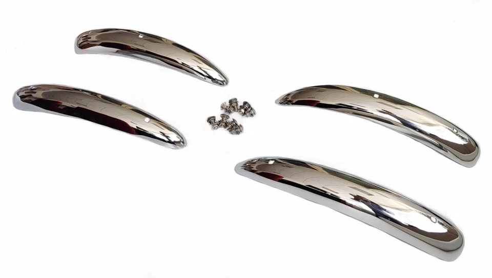 Juego parachoques cromado Mercedes-Benz W136 (170V, 170Va, 170Da)- NUEVO Foto 3 de 4