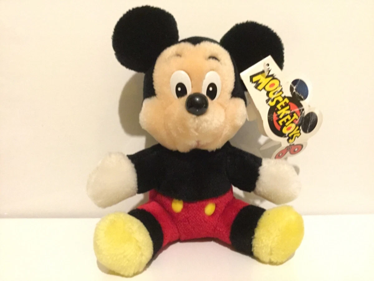 Disney Parks Mouseketoys Mickey Mouse Plush eBay