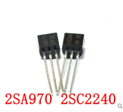 100pcs 2SA970 2SC2240 TO92 (50PCS* A970 +50PCS* C2240 ) TO-92 