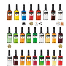 VARIOUS FLAVOURS BVLAND LIQUEURS 70CL LIQUEURS & SPECIALITY FOR COCKTAILS.