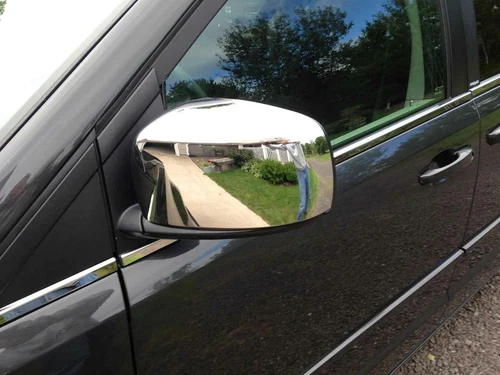 Chrome Side Mirror Cover For Dodge Grand Caravan Chrysler Town Country 2008-2016 - Picture 3 of 10
