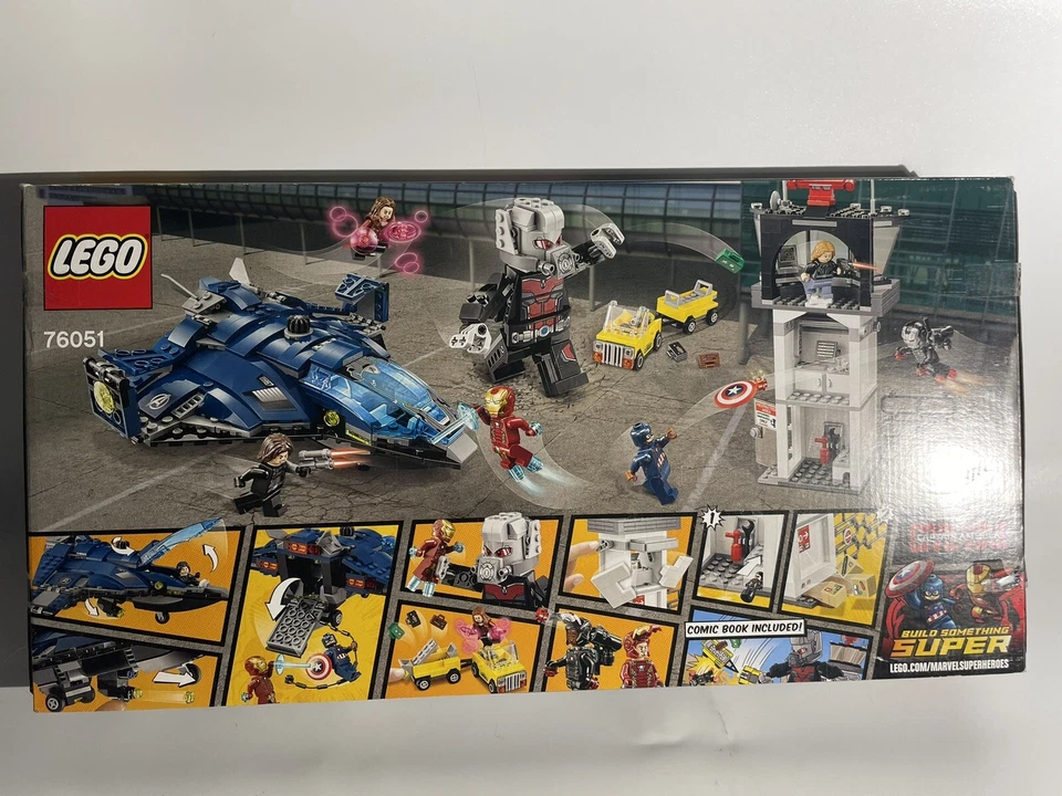 LEGO Marvel: Super Hero Airport Battle (76051) sellado de fábrica Foto 3 de 4