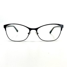 Jones New York J491 Black Rectangle Womens Eyeglasses 58 17 140 mm