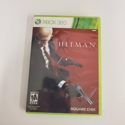 HITMAN Absolution Xbox 360 No Manual Free Fast Shipping