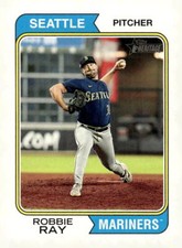 2023 Topps Heritage #58 Robbie Ray Seattle Mariners