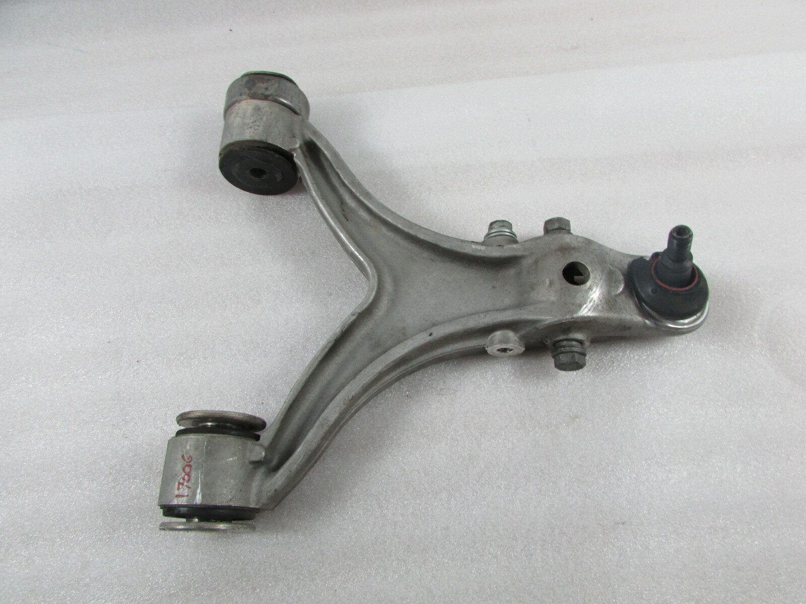 2014 Maserati Granturismo, LH, Left Front Lower Control Arm, Damaged Ball Joint