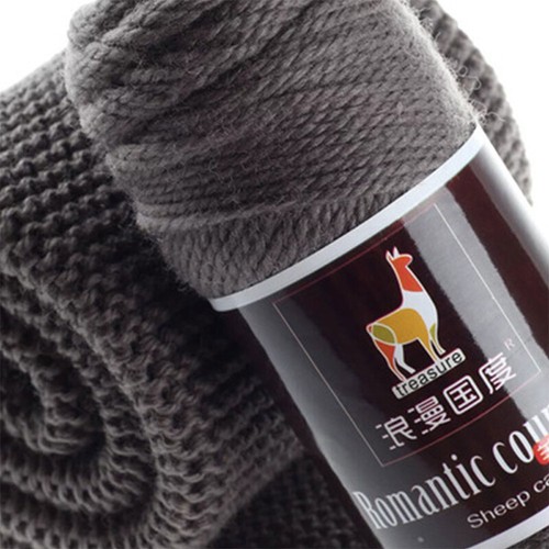 100 g morbido filato lana di alpaca uncinetto maglia a mano per fai da te sciarpa maglione filato - Foto 3 di 37