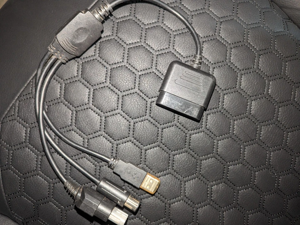 Адаптер контроллера ПК (USB), Xbox и Nintendo GameCube для контроллеров PS2 - Изображение 2 из 3
