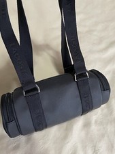 Lacoste Black Barrel Bag