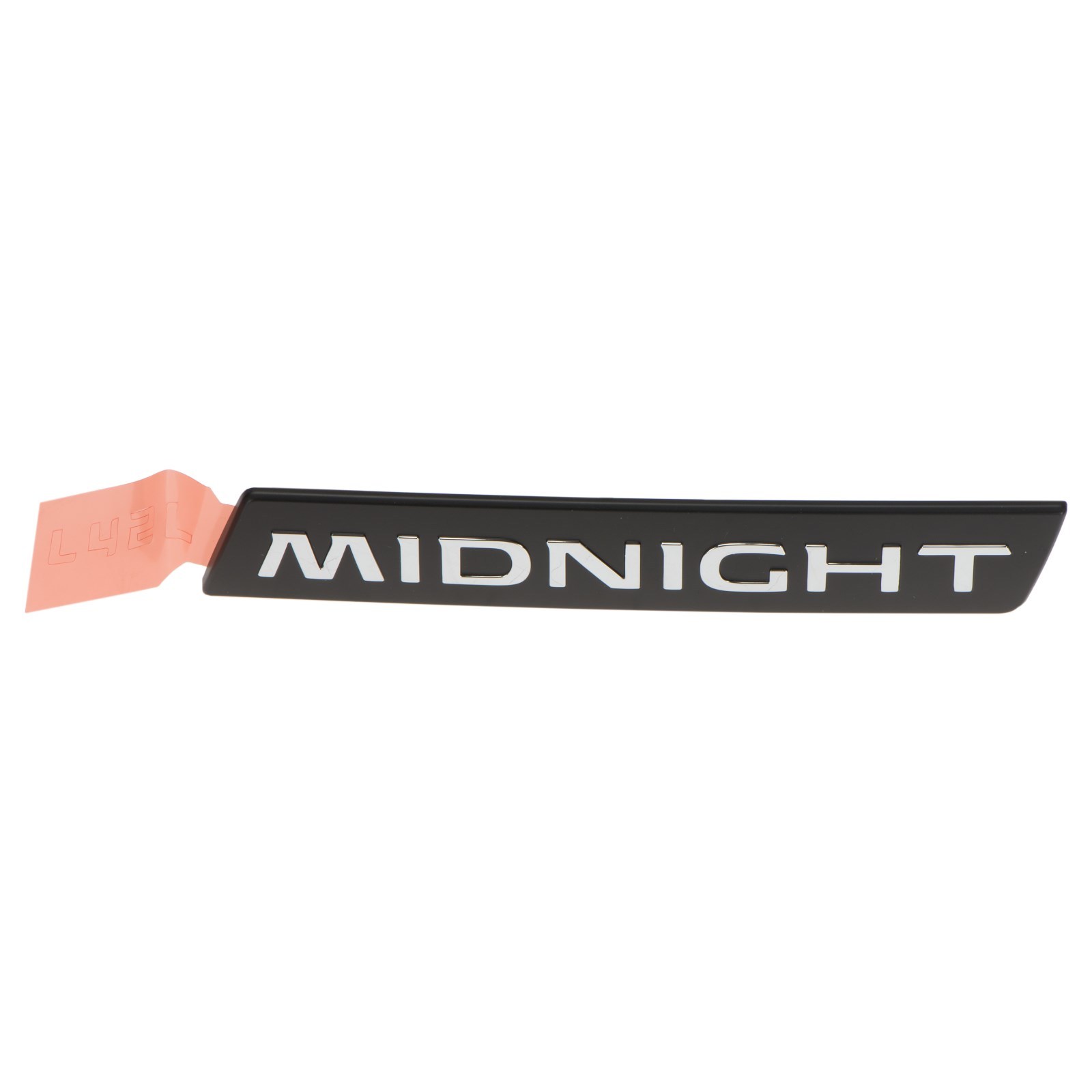 NEW OEM 2018 NISSAN MIDNIGHT EDITION FLAT BLACK MATTE EMBLEM DECAL 