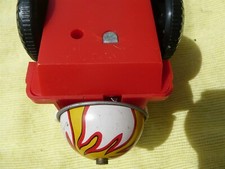 VINTAGE Disney Wind up Fire Truck - MICKEY MOUSE - FOR PARTS - JAPAN