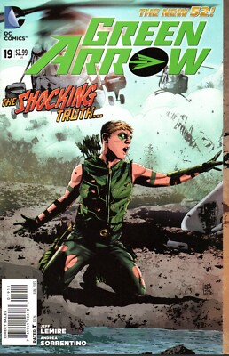 DC COMICS GREEN ARROW #19 (2013) NEW 52 1ST PRINT VF+