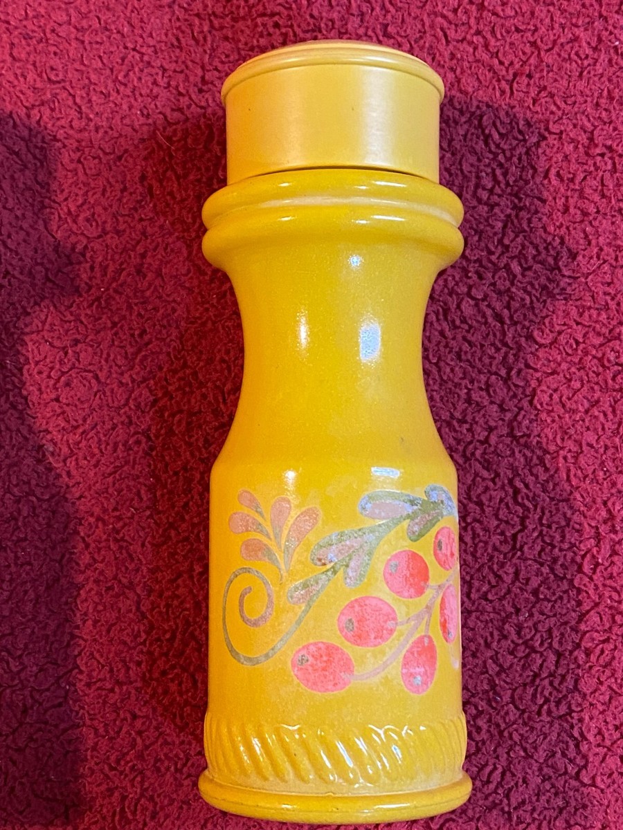 AVON Yellow/AVONシェーカー/MustarD/Pepper Vintage AVON Salt & Pepper Shakers Yellow Glass | eBay